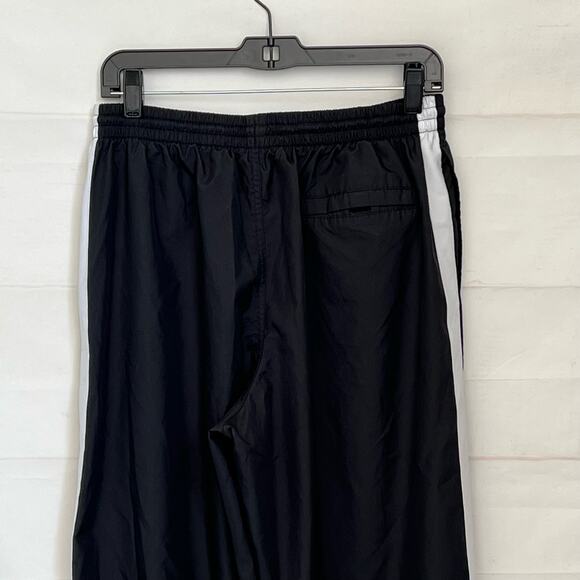 Nike Men's Jogger Pants Size Large Black/White Elastic Waist Athletic Sweatpants - Picture 3 of 12